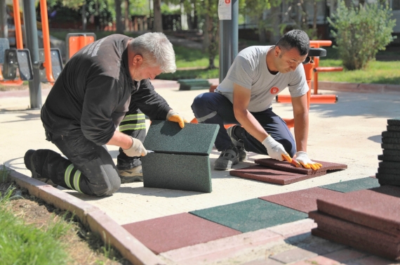 Keçiören’de parklar yenileniyor