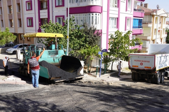 Keçiören’de sokaklar daha modern ve daha estetik