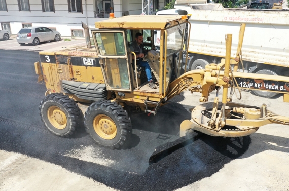 Keçiören’de tam gaz asfalt çalışması