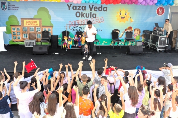Keçiören’de yaz tatiline eğlenceli veda