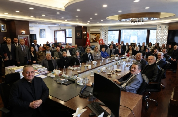 Keçiörenli muhtarlardan Başkan Özarslan’a destek ziyareti