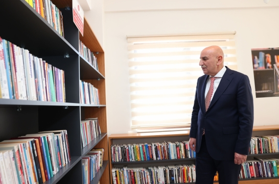 Kütüphane zengini Keçiören