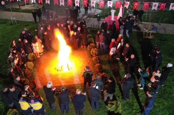 Nevruz ateşi 101 yıl sonra Keçiören`de yükseldi