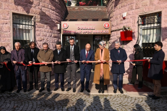 Osmanlı Hanımlar Spor Merkezi hizmete açıldı