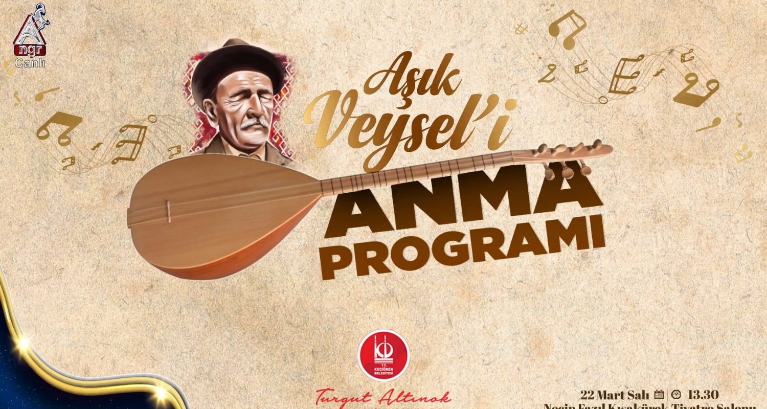 Aşık Veysel`i Anma Programı