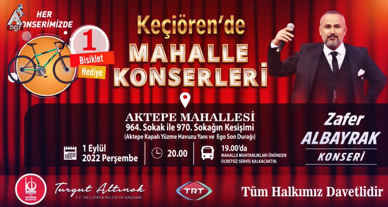 Mahalle Konserleri - Zafer Albayrak