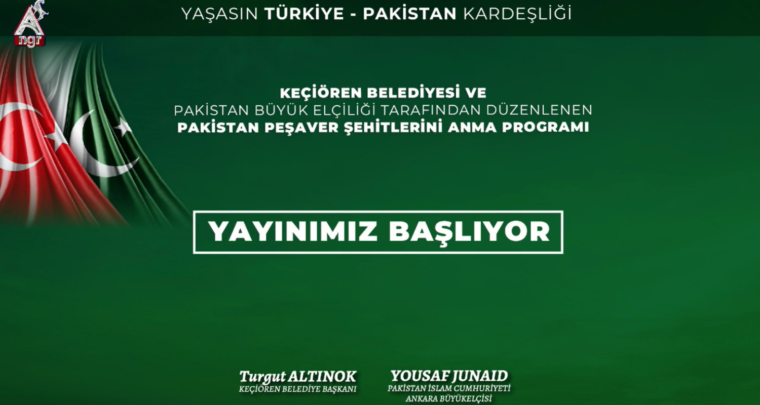 Pakistan Peşaver Şehitlerini Anma Programı