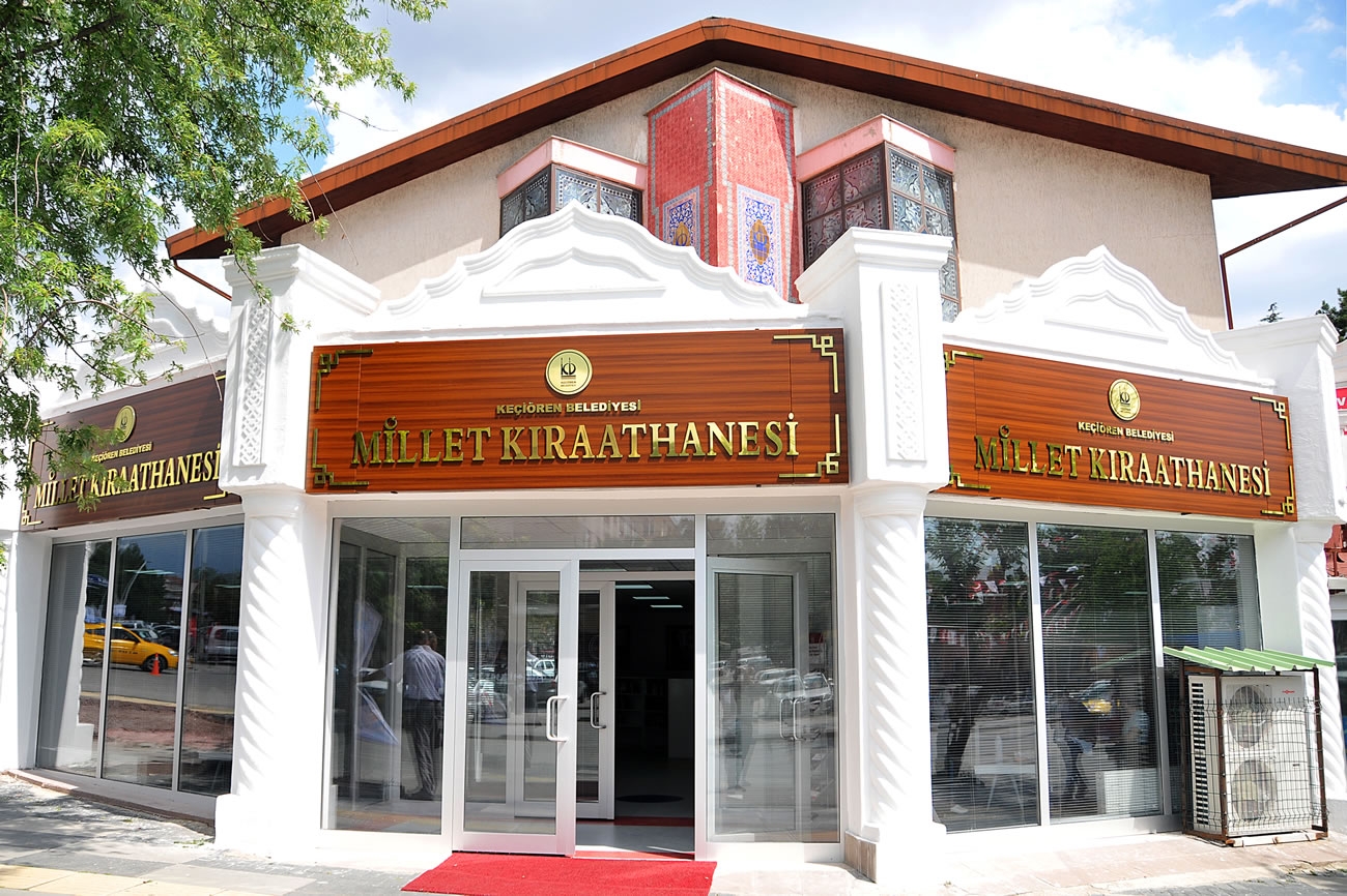 MİLLET KIRAATHANESİ Keçiören Beledyesi